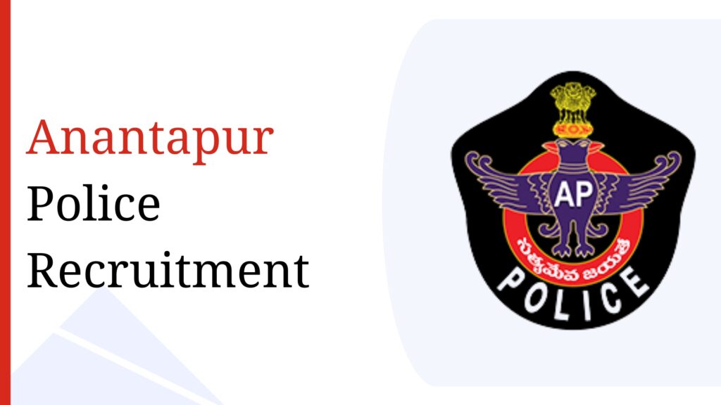 Anantapur Police Recruitment